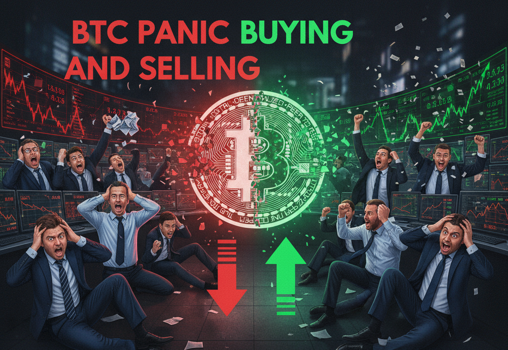 BTC Panic Buying