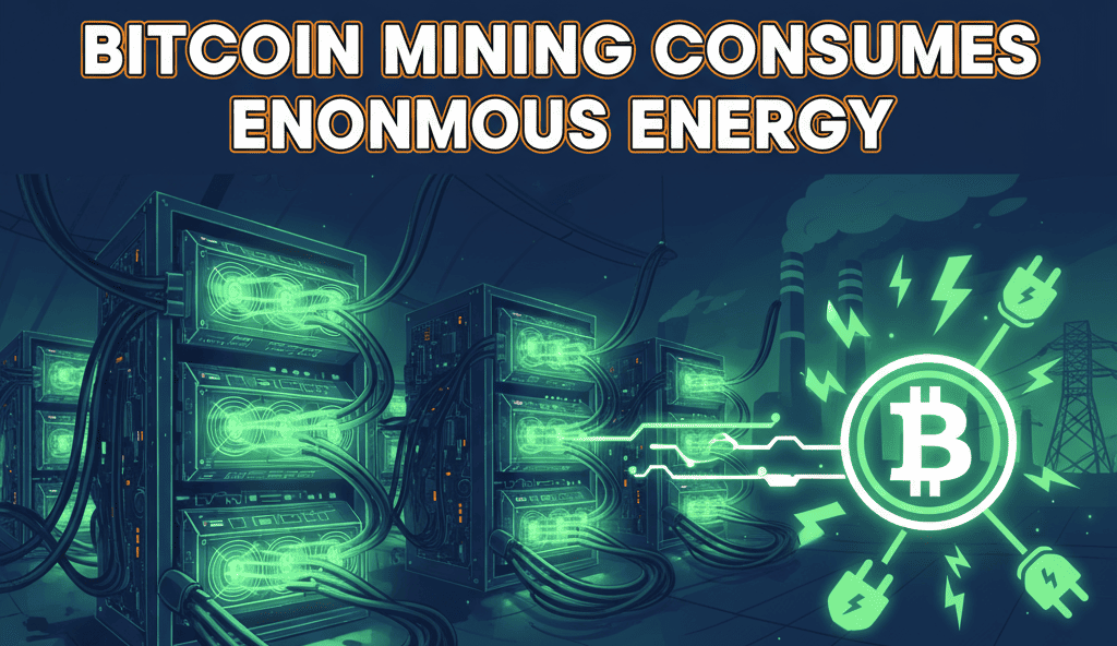 Bitcoin Mining Consumes Energy