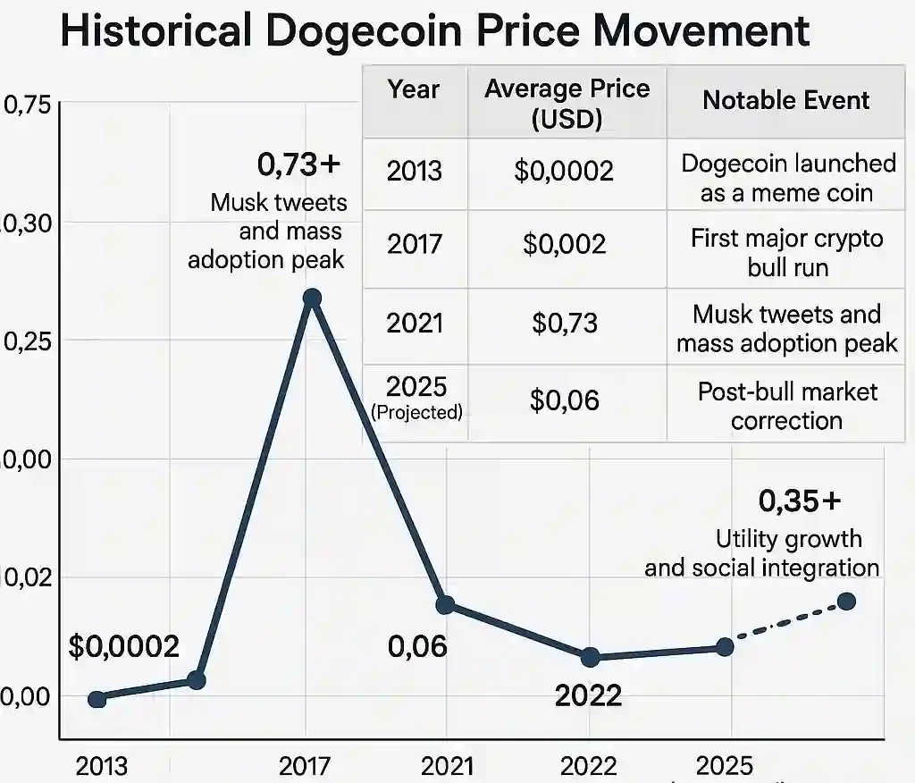 Dogecoin Price Movement