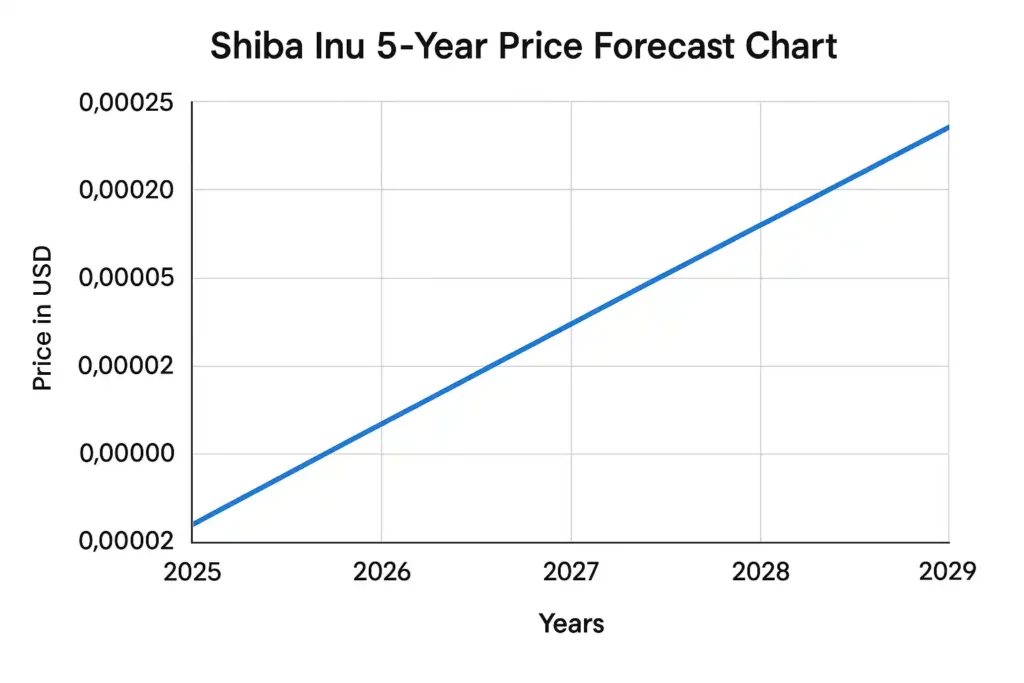 Shiba Inu 5-Year Price Chart