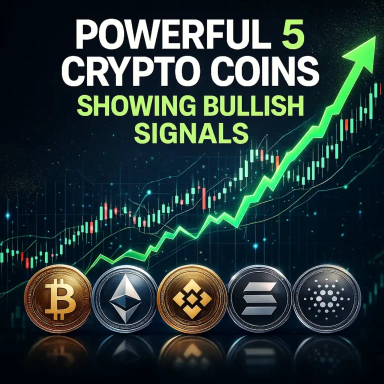 5 Crypto Coins Showing Bullish Signals
