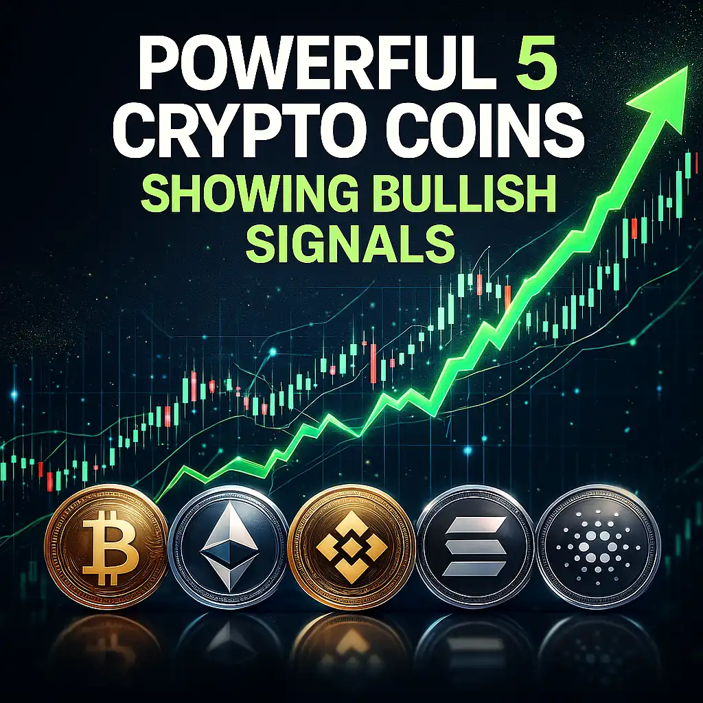5 Crypto Coins Showing Bullish Signals