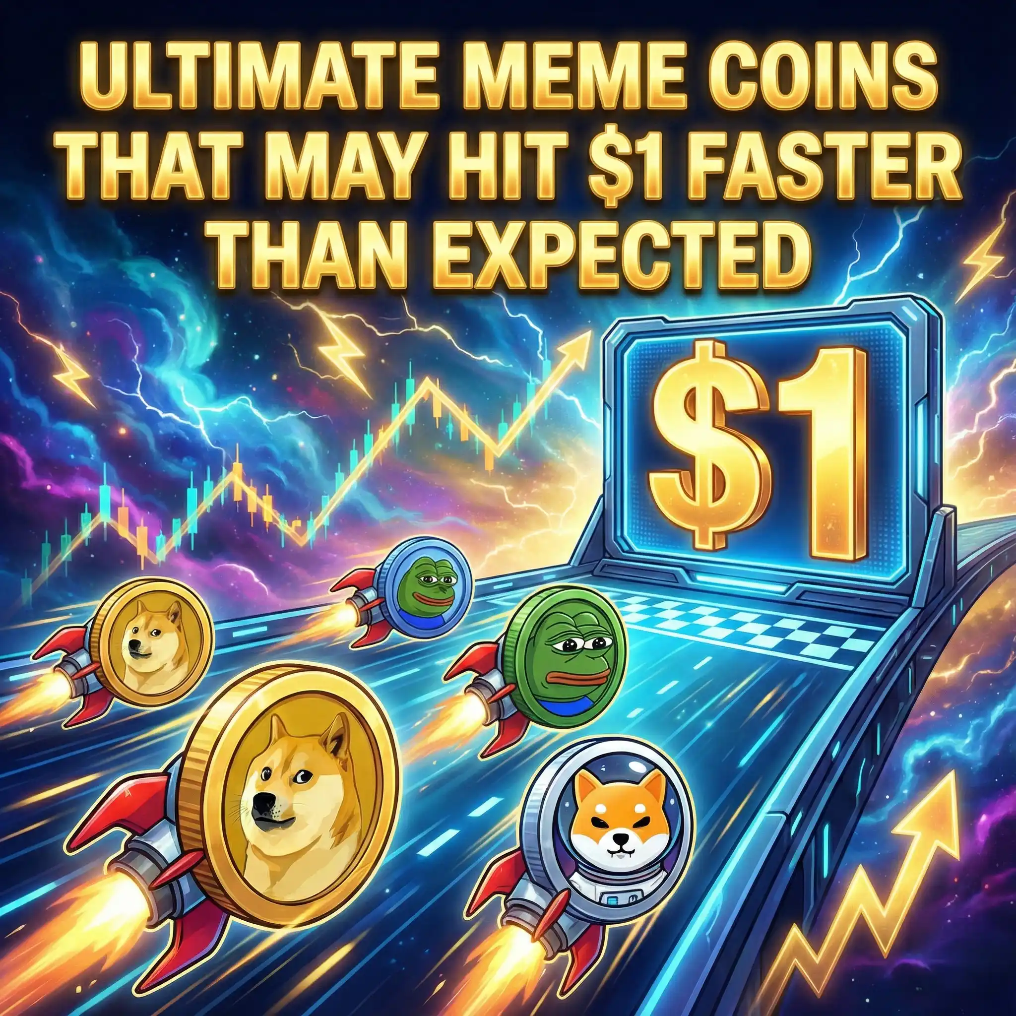 Meme Coins That May Hit 1 Faster Than Expected